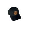 Fatboy Trucker Hat Black with Tan Coyote Flag Patch -