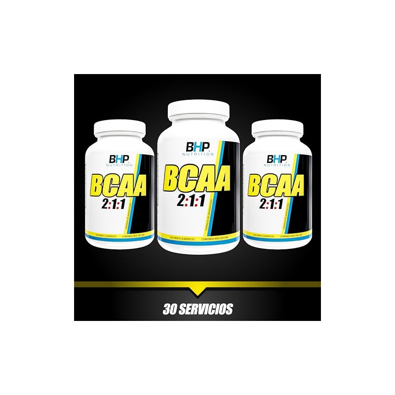 Bcaa 211 Ultra 240 capsulas Valina, leucina e isoleucina