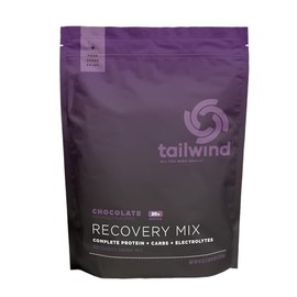 Tailwind Nutrition Recovery Mix, 20g Complete Protein, Carbohydrates, and Electrolytes Powder Drink Mix for Post-Workout, Free of Gluten, Soy, and Dairy, Vegan, 20 Servings, Chocolate
