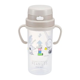 OSK SC-370S Straw Bottle, 12.5 fl oz (370 ml), Snoopy