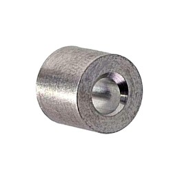 Aluminum Swage Stop for 5/16" Wire Rope Cable - Aluminum Cable Stop Sleeve for 5/16 Inch Wire Rope Swage Clip Aluminum Cable Crimp Sleeves Cable Stops 5/16" Aluminum Swage Sleeves (25)