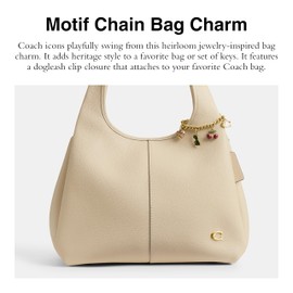 Motif Chain Bag Charm
