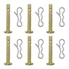 Cancanle Pack of 6 Shear Bolts and Cotter Pins for