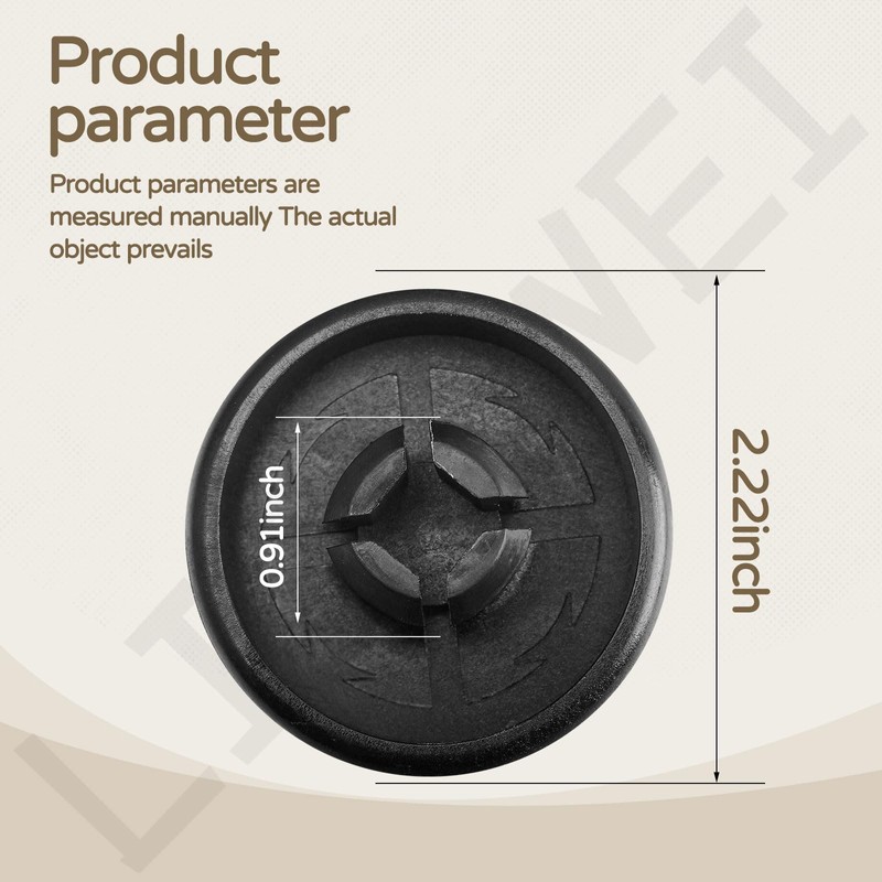 LIZEWEI 2 Pack Upgraded Replacement Wheel Compatible with Ryobi Cordless