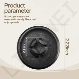 LIZEWEI 2 Pack Upgraded Replacement Wheel Compatible with Ryobi Cordless Stick Vacuum PCL720K, PBLSV716K