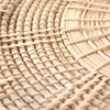 rattan round lunch mat
