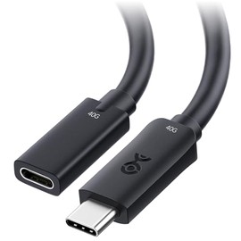 Cable Matters Cable de extensión USB 4 de 40 Gbps – 3.3 pies / 1 m, diseño verdaderamente reversible, soporta [video 8K, carga de 240 W, transferencia