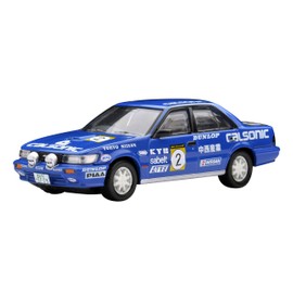 Tomica Limited Vintage Neo 1/64 TLV-N185c Nissan Bluebird SSS-R Team Calsonic 1989 All Japan Rally Specification #2 Finished Product