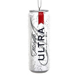 Kurt Adler 4 inch Budweiser Michelob Ultra Can Ornament