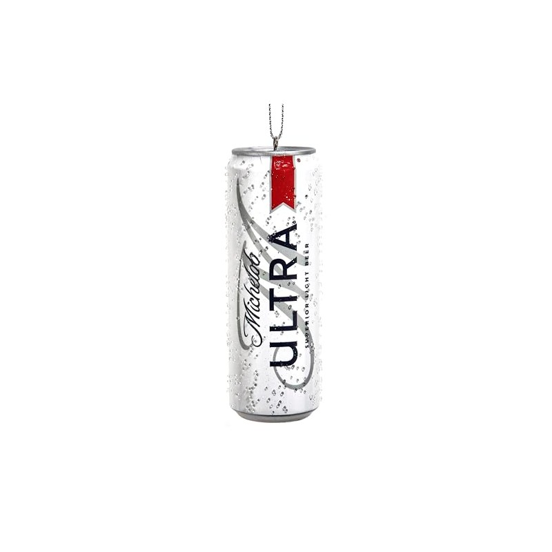 Kurt Adler 4 inch Budweiser Michelob Ultra Can Ornament