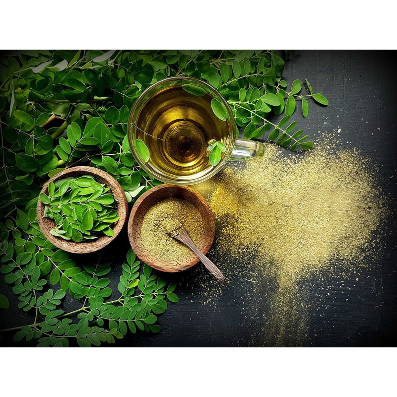 Purasana Organic Moringa Powder, 200 g, Raw Food Quality