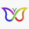 ADHD Rainbow Butterfly Bumper Sticker Vinyl Decal 5"
