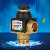DN20 Male Thread Brass 3 Way Thermostatic Mixer Valve with
