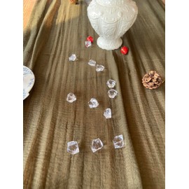 Table Runner Cheesecloth 120 Inch 10 FT Rustic Boho Cheese Cloth Table Runner for Wedding Baby Shower Bridal Shower Sheer Gauze Centerpiece Home Decorations (Olive Green)