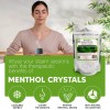 Nutrigins Menthol Crystal 2 oz - Pure Organic 100% Natural