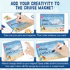 27PCS Cruise Door Decorations Magnetic, Cute Nautical Cruise Door Magnets