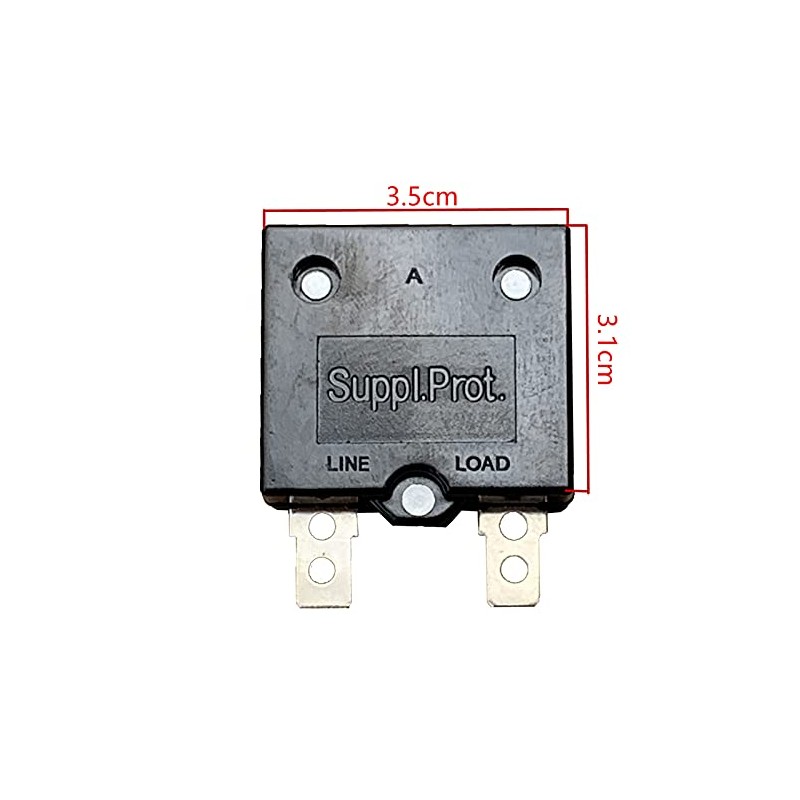 weelye 1Pcs 30A 125/250Vac 50Vdc Automatic Reset Relay Thermal Switch