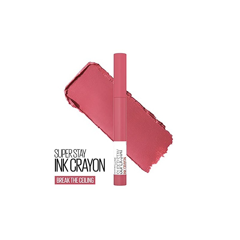 Maybelline New York SuperStay Ink Crayon Long Lasting Matte Lipstick