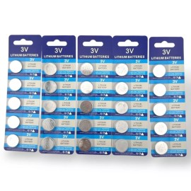 Battery New Lot Lithium Battery 3V CR2025 CR 2025 BR2025 DL2025 Remote Button Cell Watch - 10