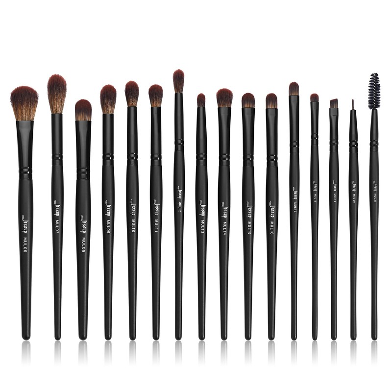 Jessup Brush Set Makeup Brush Eye Brush Set 16 Pieces