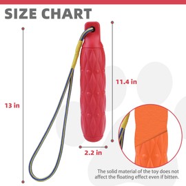 KOOLTAIL Floating Dog Pool Toys - 2 Pack Summer Bumper Dog Toys for Water, Interactive Dog Training Games Fetch & Chew Toys to Keep Them Busy, Outdoor Dog Toys with Rope for Small Medium Large Dogs