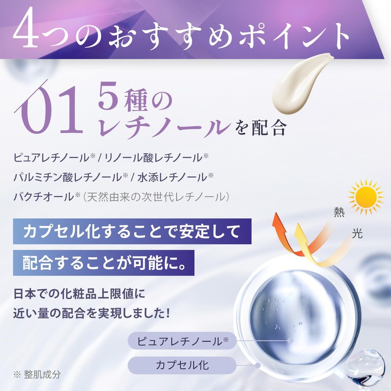 EbiS Pure 5R Cream 0.7 oz (20 g) Pure Retinol