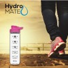 NatureWorks HydroMATE 32 oz Water Bottle with Time Markers Motivational