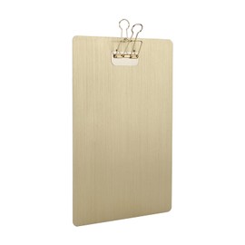 Carpeta Portapapeles de Enfermería, Tablero de Dibujo Portapapeles de Metal A4 Portapapeles de Tamaño Carta Porta Documentos para Escribir Pintura, 12.5 X 8.5in(Beige)
