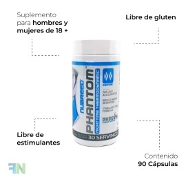 Phantom Nubreed Capsulas Suplemento Dietetico Sabor