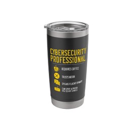 Cybersecurity Professional Noun Stainless Steel Insulated Tumbler