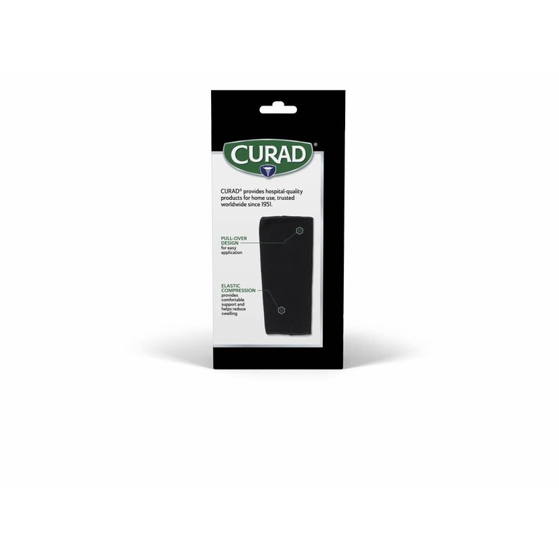 CURAD Knee Support for Men & Women, Elastic, Pull-Over, Knee