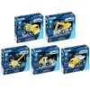 Eitech Metallbaukasten - Mini Baustellenfahrzeuge (5er Set)