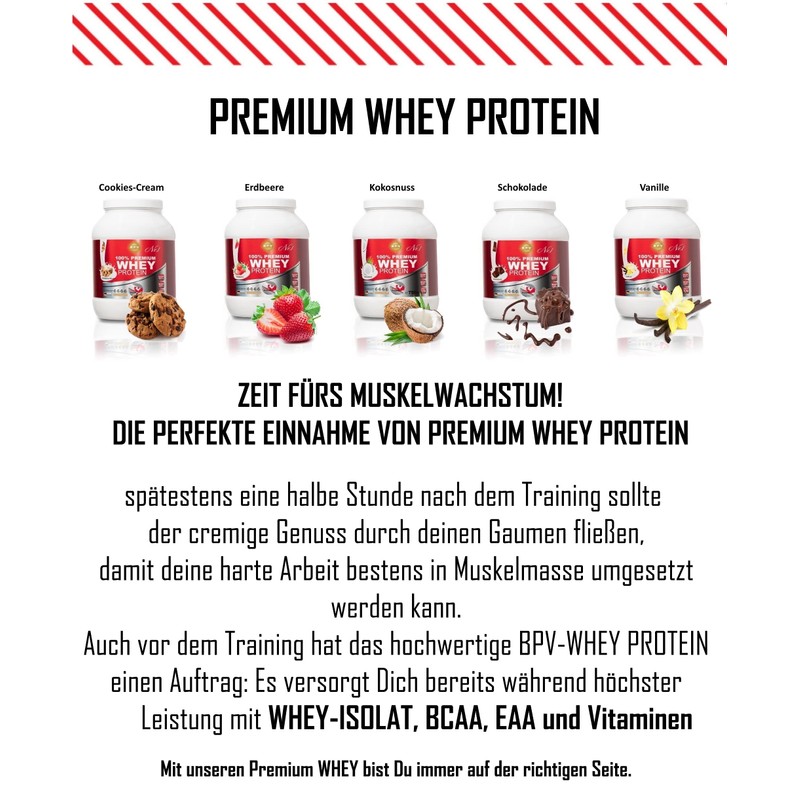 Premium Whey Protein 750 g | Protein Powder | Rich
