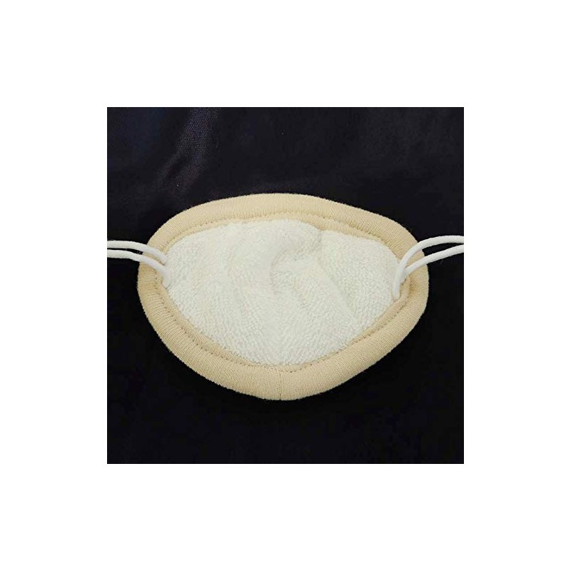 Fluffy Nose Mask, Natural & Organic Cotton, Double Quilt Lining