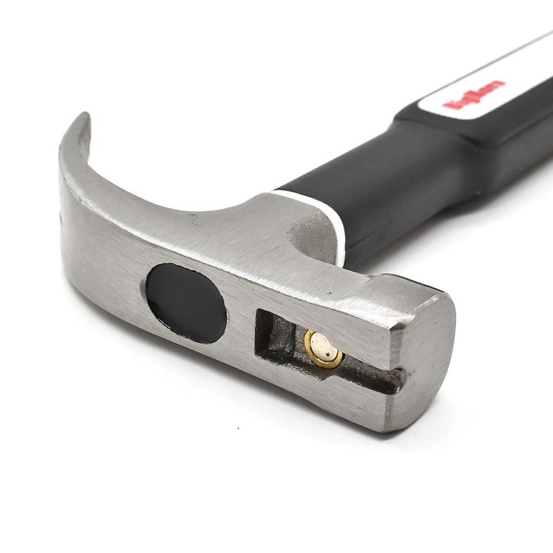 Big Horn 15153 8 Oz Mini Claw Hammer with Rubber