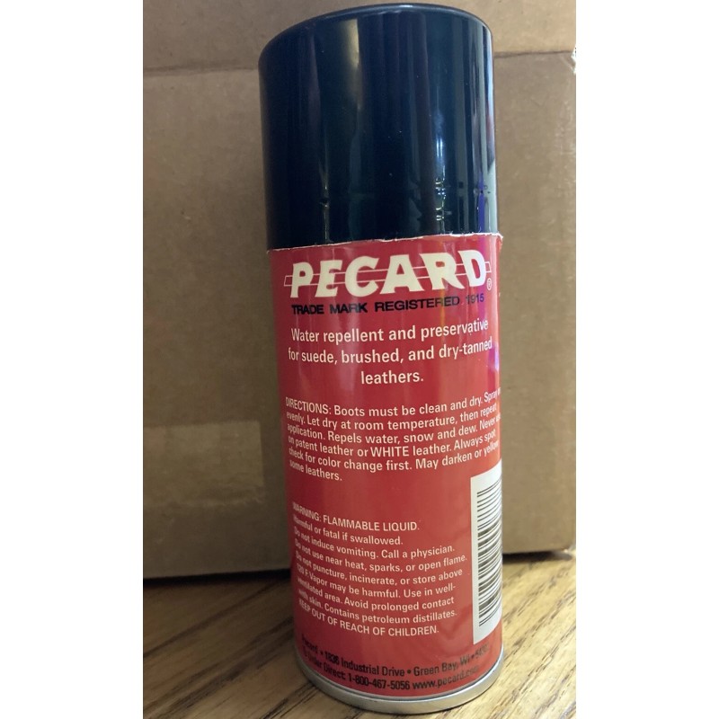 Pecard Silicone Leather Waterproofing Pump Spray 6 oz Boots Preservative