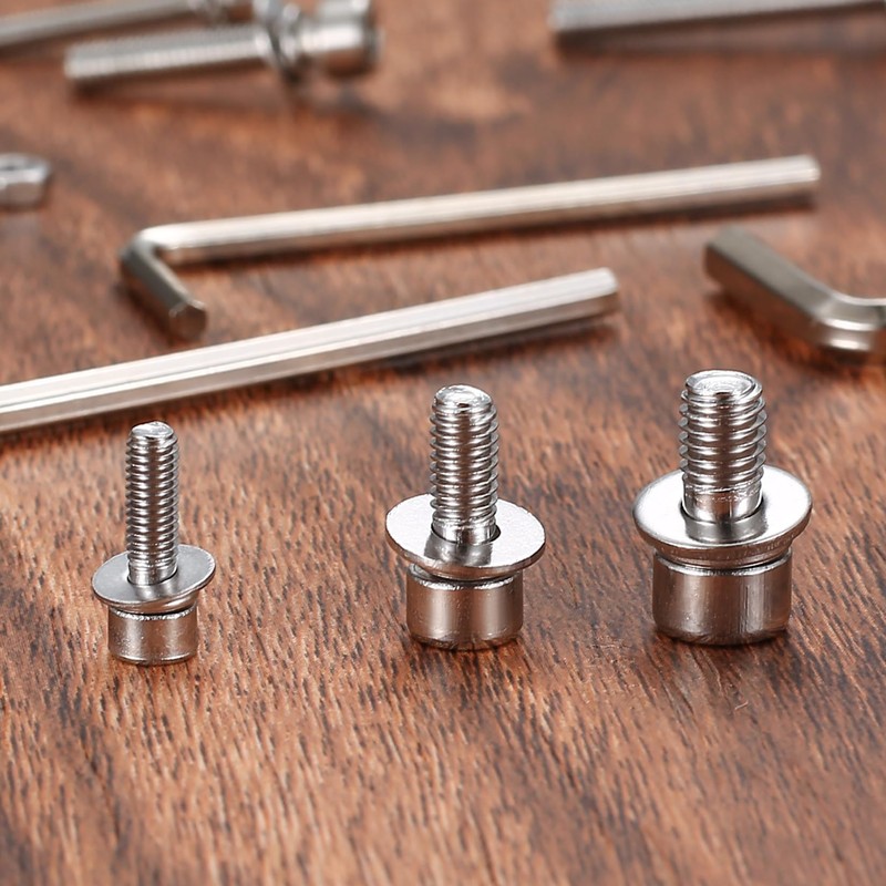 M3 M4 M5 Cylinder Screws with Washers, 270 Hex Screws