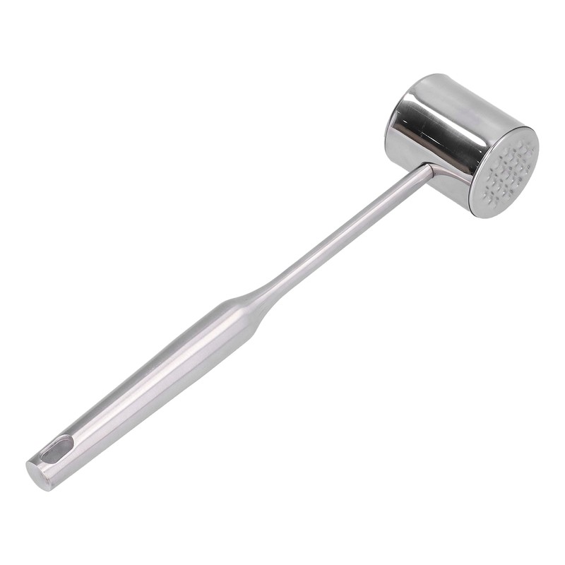 Meat Mallet Tenderizer Stainless Steel Hand Held Manual Anti Rust