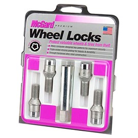 27201SU Wheel Lock Bolts TUNER M14 x 1,5, cone seat, shaft length 29,5 mm, Overall length 55,8 mm, Hex size 17mm, Key diameter 20,2 mm