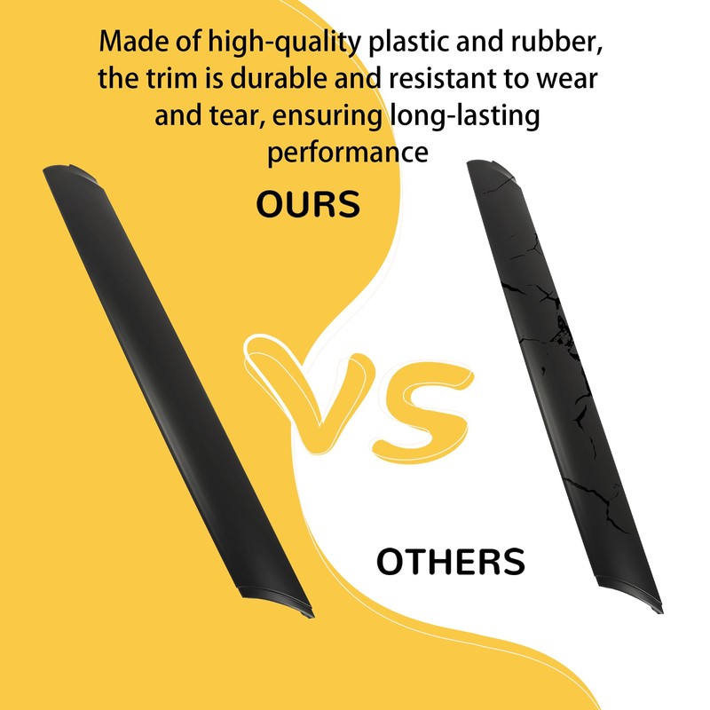 KUAFU Windshield A-Pillar Trim Compatible with 2003-2012 Land Rover Range