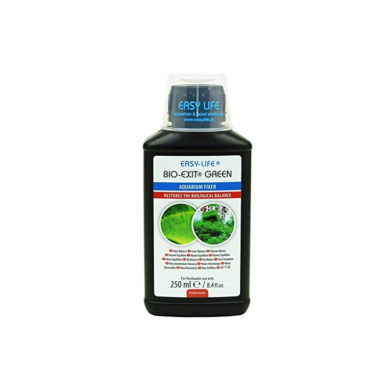 Easy Life Bio Exit Green Water Treatment for Aquariums, 250