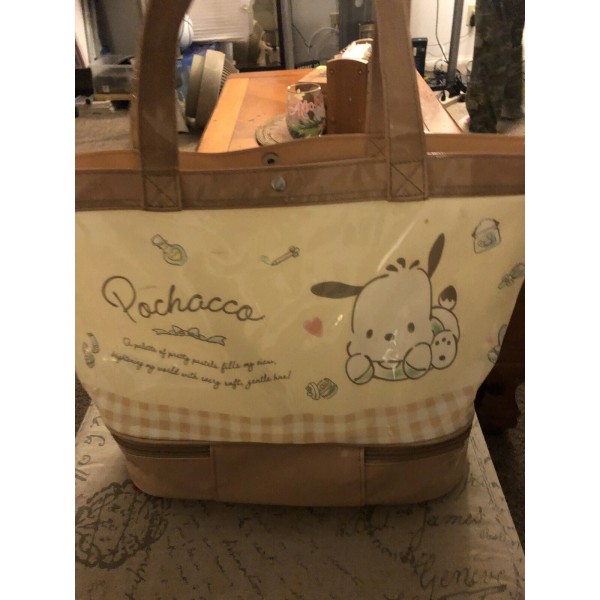 Sanrio Pochacco Vinyl Diaper Baby Shoulder ToteBag