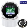 ARTILAURA 2'' 52MM Digital GPS Speedometer Gauge With LCD Odometer