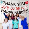 NUTTYBASH Nurses Week Banner Decorations, Happy Nurses Week Banner, Thank