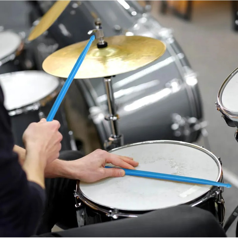 5 Pares Baquetas 5a Baquetas Para Tambor Instrumentos,nilón Mixto 5a