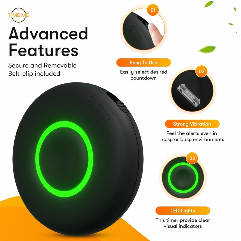 Time Me Rest Time Fitness Timer - Countdown Gym Timer