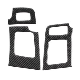 3pcs Dashboard Left Right Air Vent Trim Frame Decoration Fit for Prius 2012‑2015 RHD