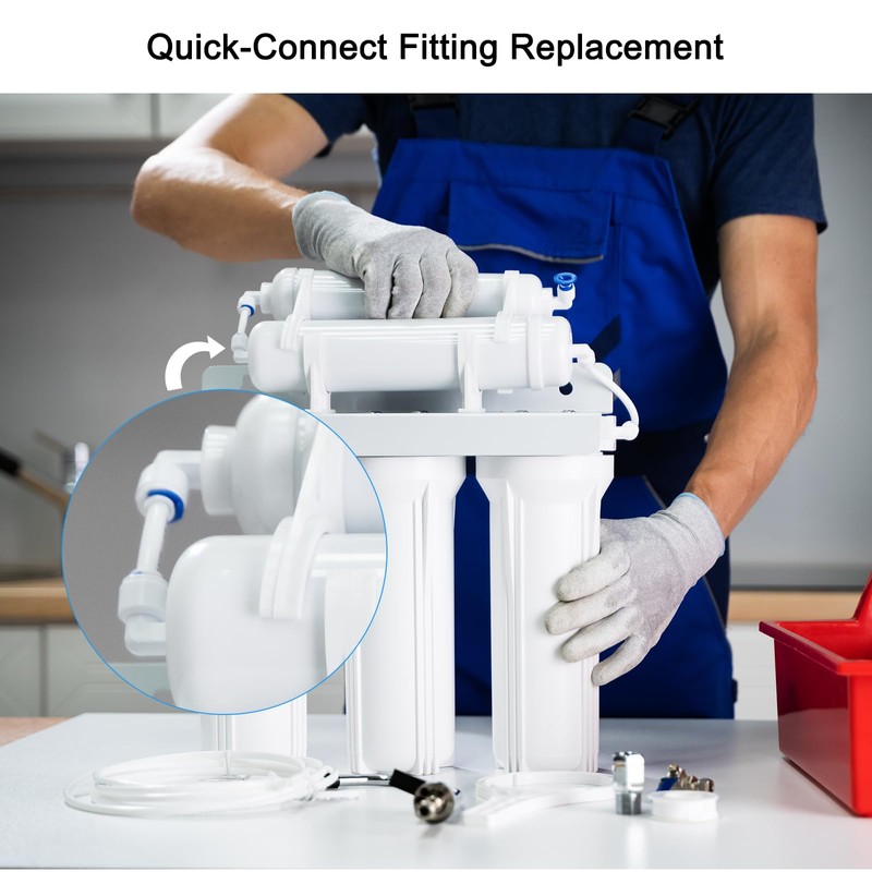 sourcing map 100Pcs 1/4 Inch 3/8 Inch Locking Clip Set