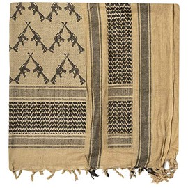 Mil-Tec Shemagh neckerchief 110 x 110 cm, Pineapple. - 110x110 cm