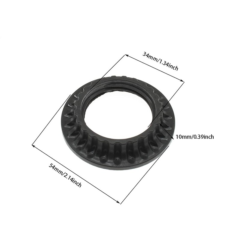 HAJXZH 6 Pack E26 Light Socket Rings Lamp Shade Collar